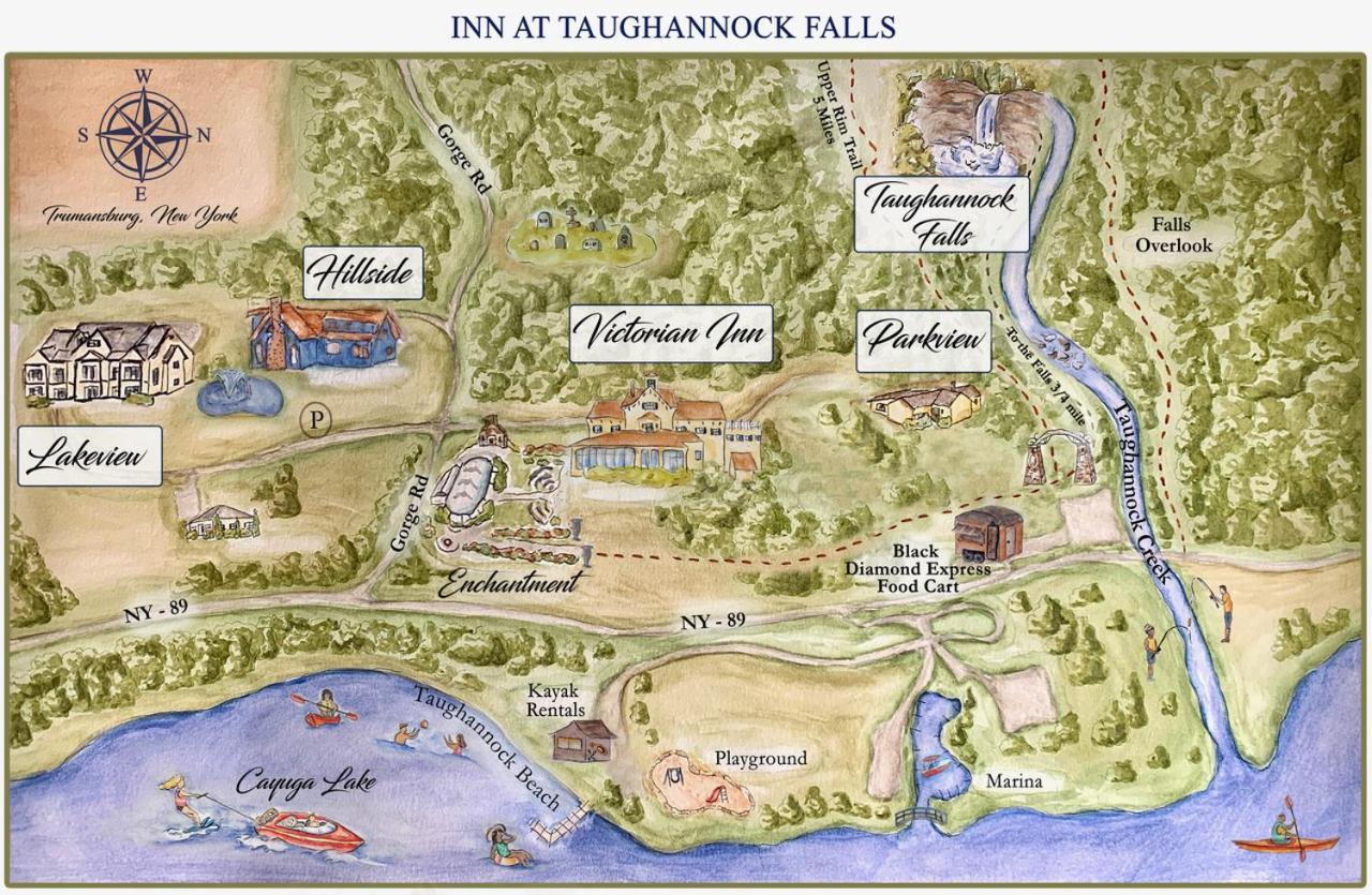 Inn at Taughannock Falls Ithaca Exteriör bild